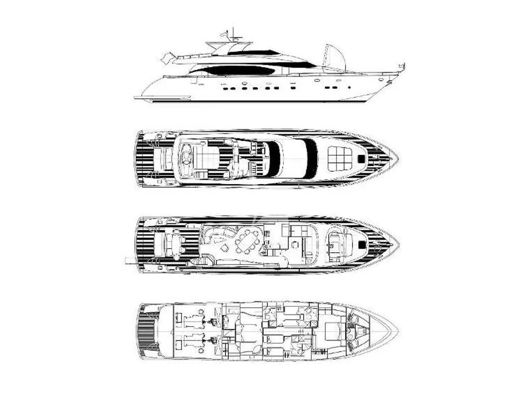 Dubai, 25m Maiora — luxury yacht for charter 3