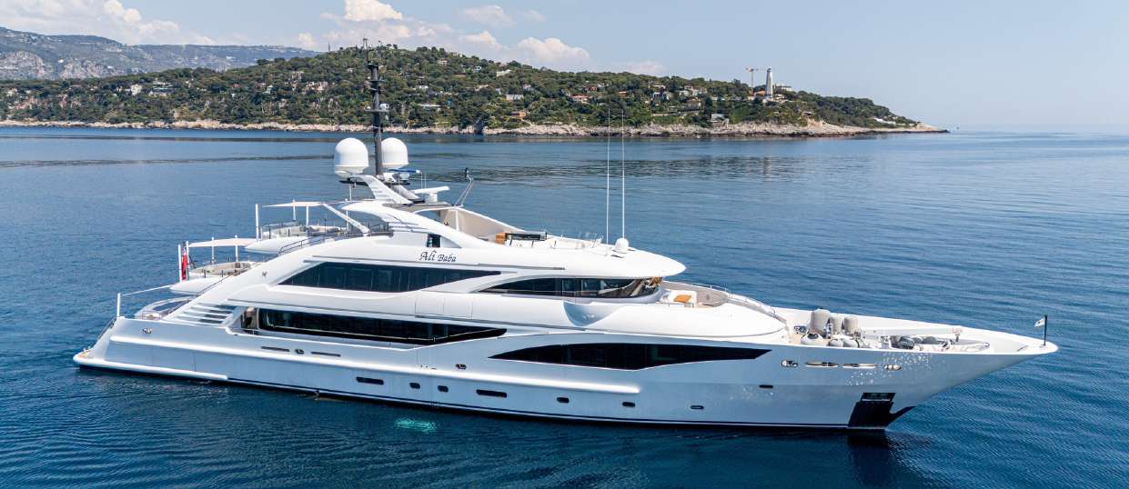 Ali Baba, 49.95m ISA Yachts — luxury yacht for charter