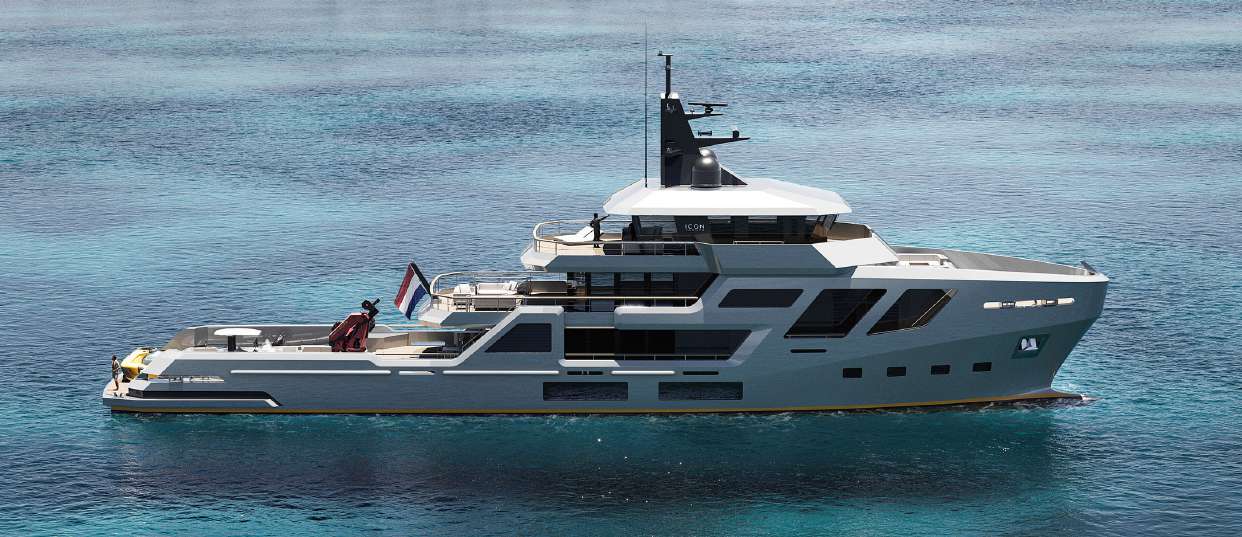Mission M, 50.45m Icon Yachts — luxury yacht for charter
