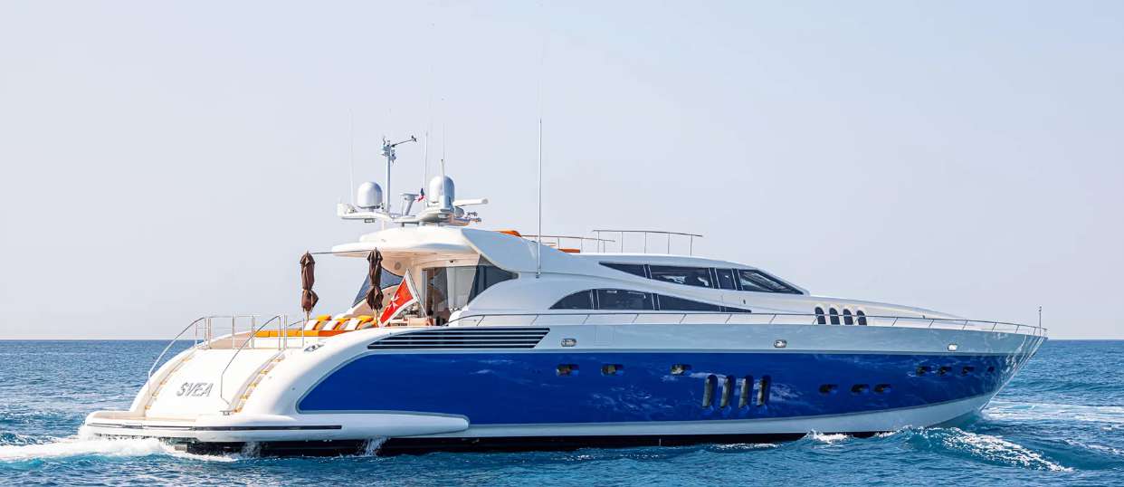 Svea, 34.1m Leopard (Arno) — luxury yacht for charter