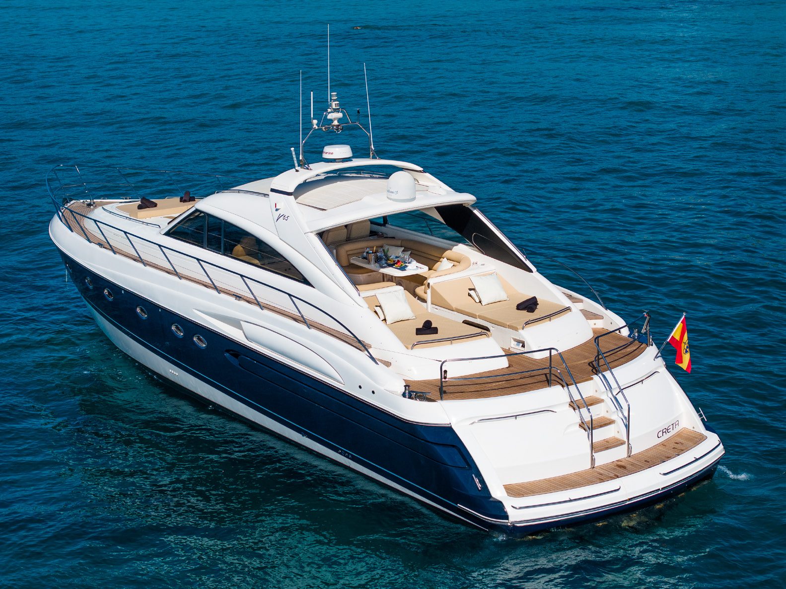 Princess V65 — MY Creta, 21m Princess — luxury yacht for charter 5