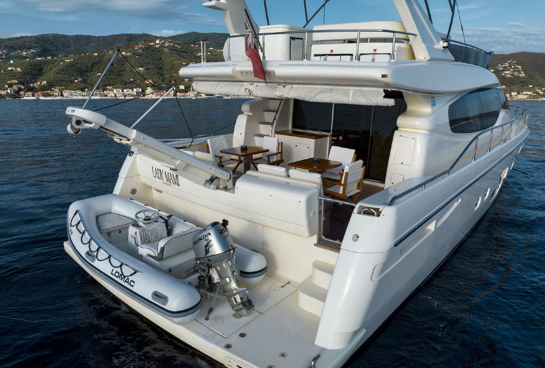 Ferretti 630, 19.9m Ferretti Yachts — luxury yacht for charter 4