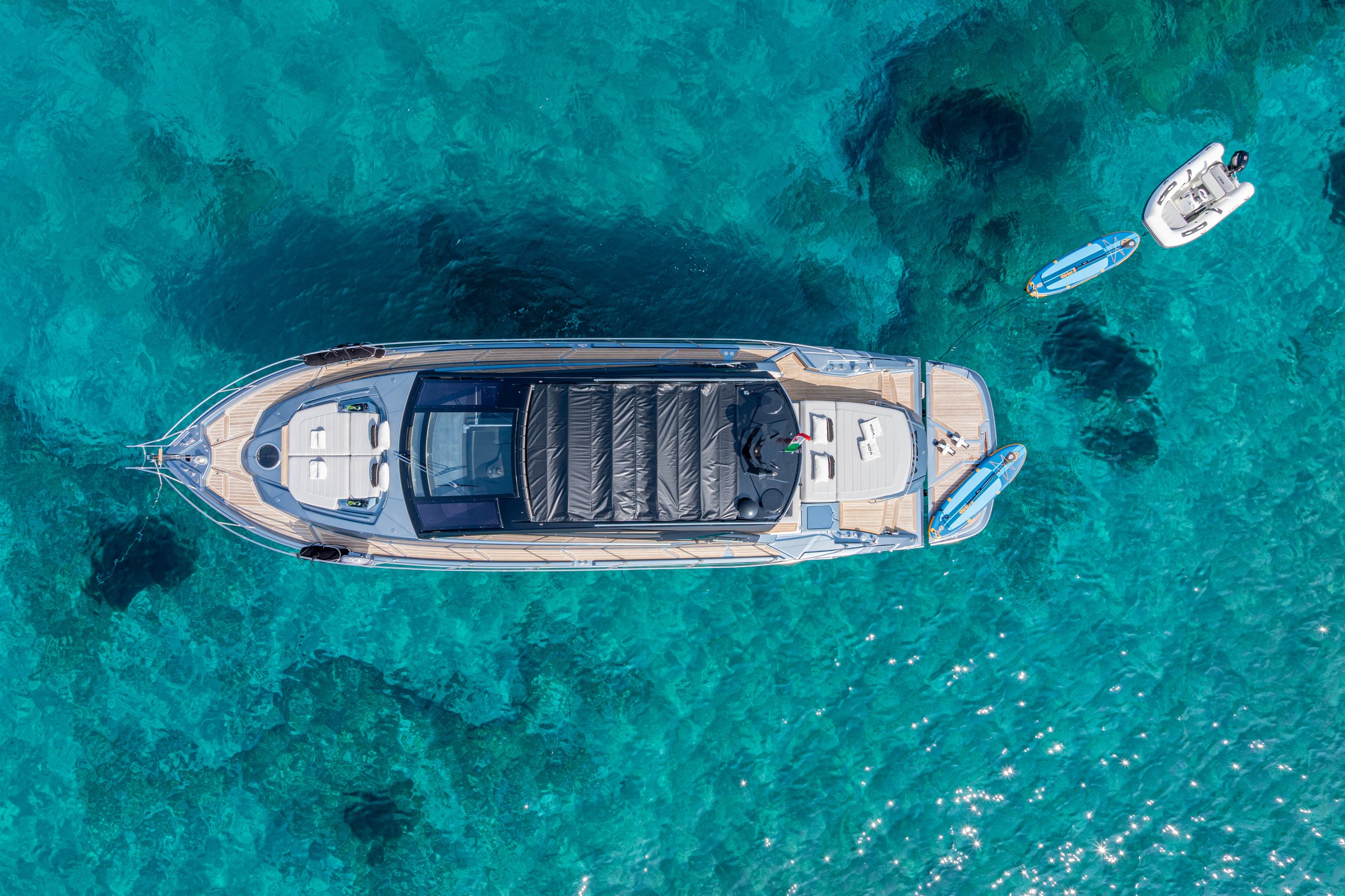 Cranchi 60 Soft Top (Vida), 18.5m Cranchi — luxury yacht for charter 3