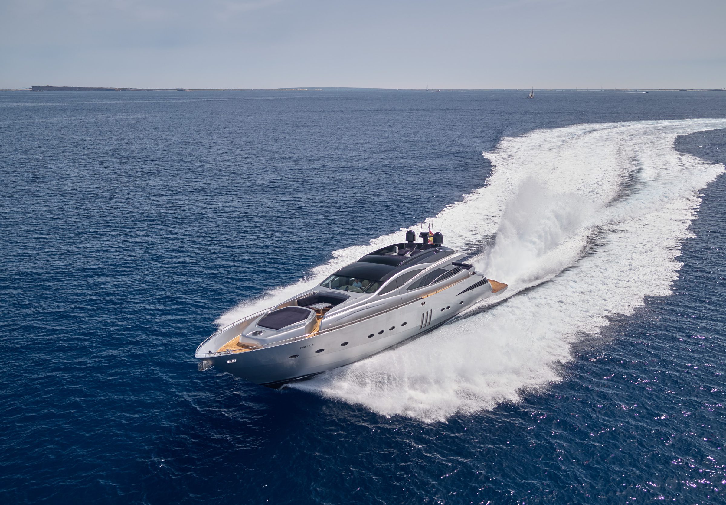 Pershing 90 — MY Danzas, 28m Pershing — luxury yacht for charter