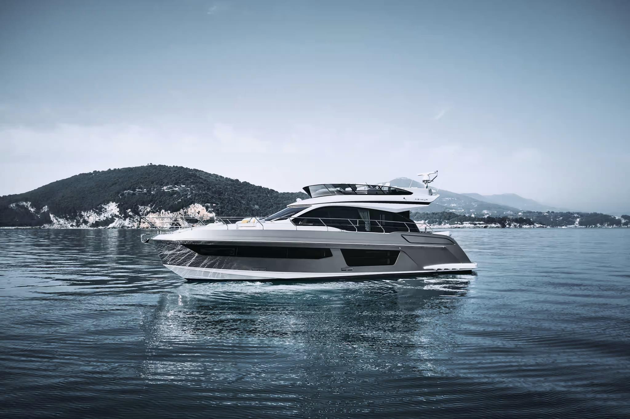 Azimut 53 Fly, 16.78m Azimut — luxury yacht for charter