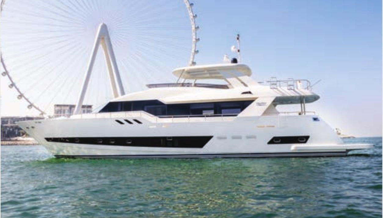 CALIENTE, 29.26m — luxury yacht for charter