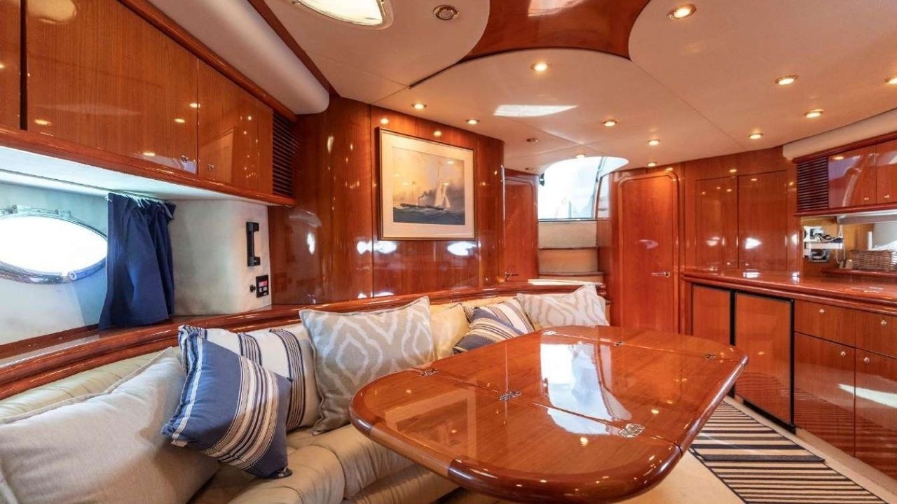 Sunseeker Predator 60 (Midnight Sun), 18.5m Sunseeker — luxury yacht for charter 5