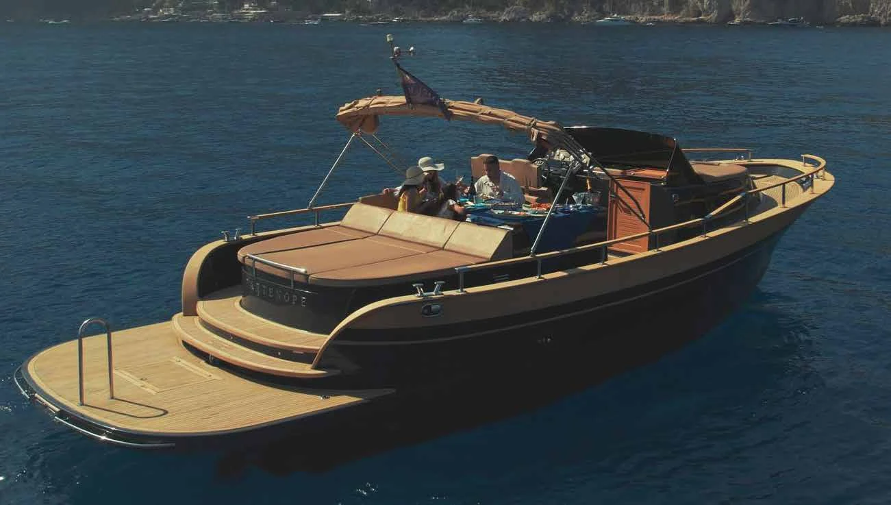 Gozzo Positano 38, 11.5m Positano — luxury yacht for charter 2