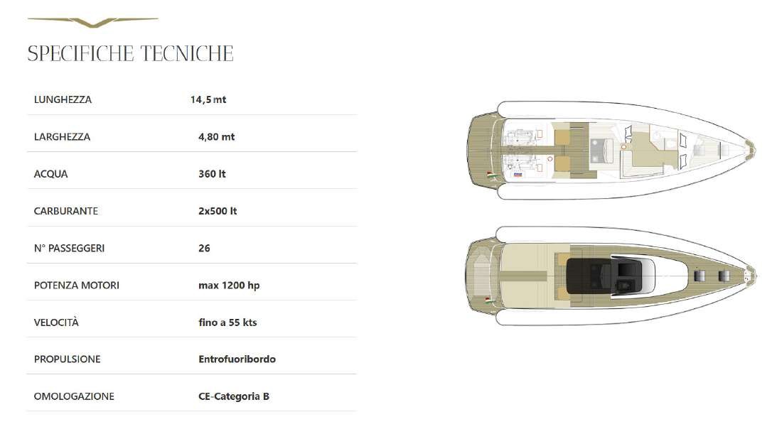 Magazzù MX14, 14m Magazzù — yacht di lusso a noleggio 3