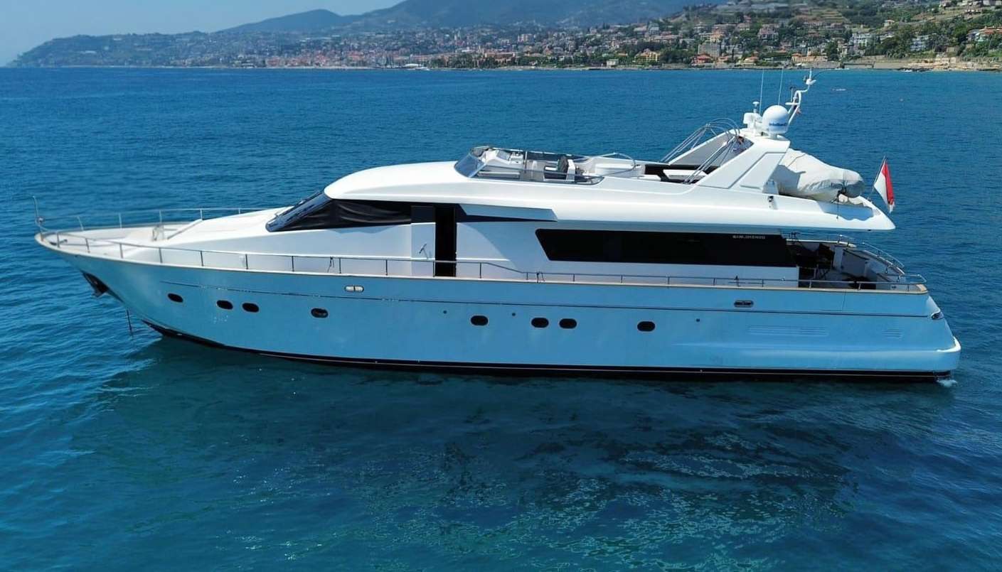 Sanlorenzo SL82, 25m Sanlorenzo — luxury yacht for charter